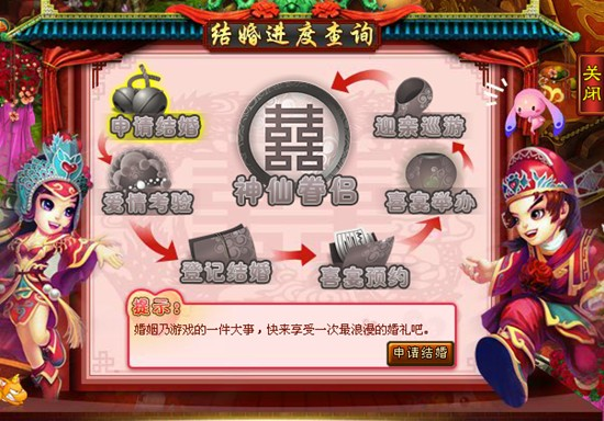 结婚系统 执子之手与子偕老